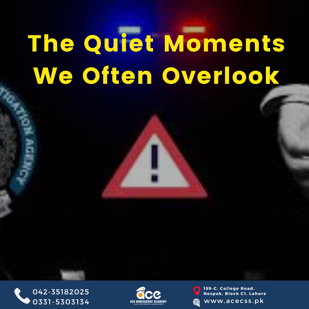 The Quiet Moments We Often Overlook