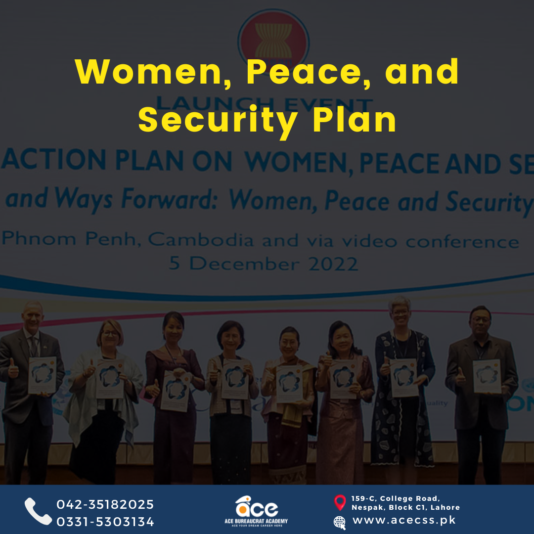 Women, Peace, and Security Plan