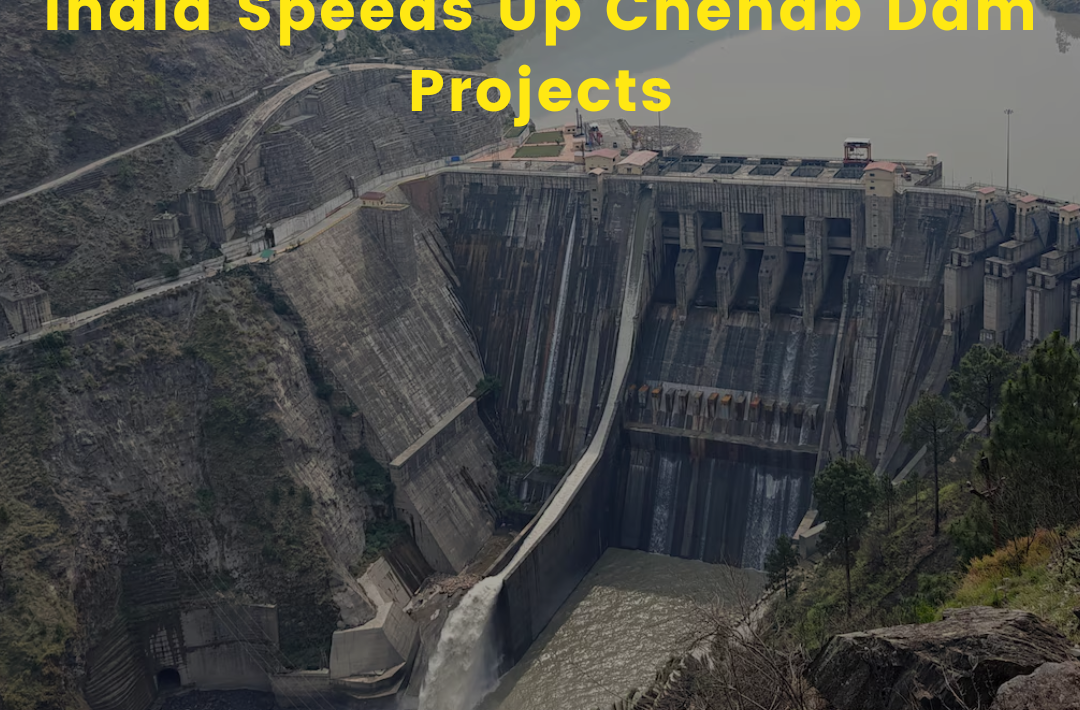 India Speeds Up Chenab Dam Projects
