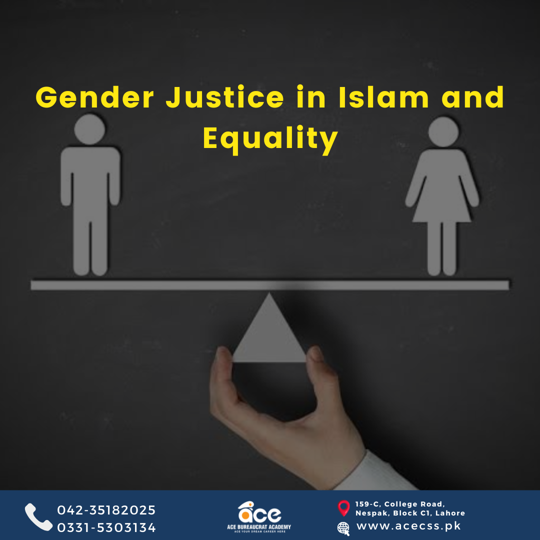 Gender Justice in Islam and Equality